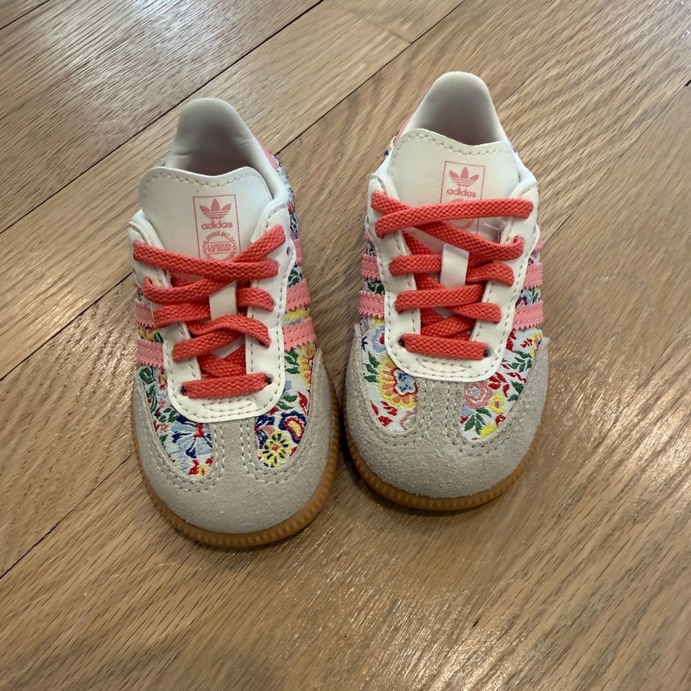 Adidas Samba x Liberty London Toddler Shoes - size 5 never worn